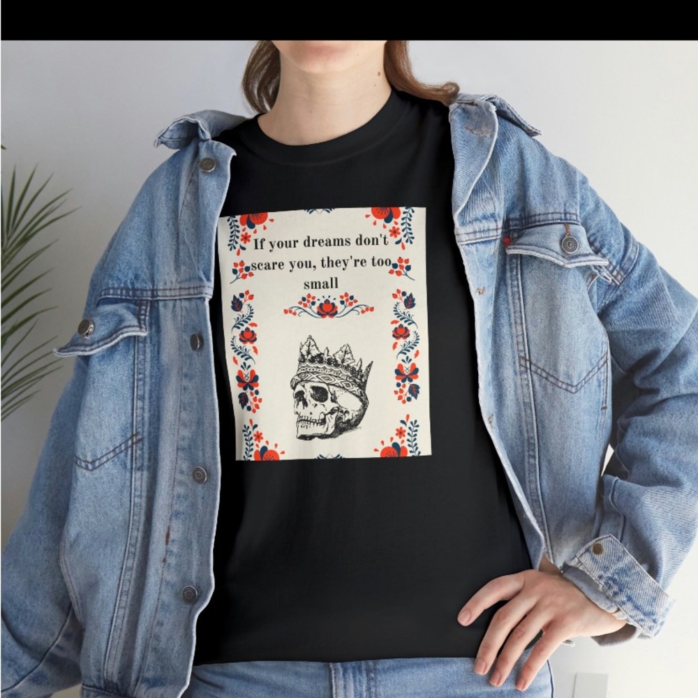 Womans' Motivational Quoted Tee Inspirational Saying Design Teens Shirt Colorful